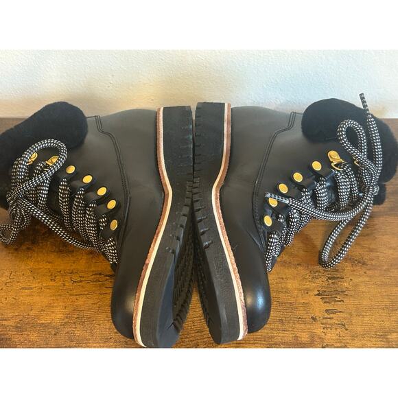 Cole Haan Zerogrand Explore WaterProof  Hiker Boots WMNS Size 6.5 Black - Picture 8 of 10